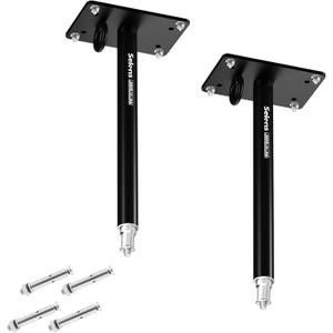 Selens 2 Pack Camera Ceiling Mount, 11" Wall Mount Bracket with 1/4" Universal Adapter for Video Light, Ring Light, Softbox, Reflector, Led Light