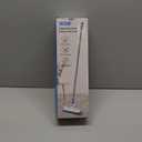 Floor Scrubber with Long Handle, 2 in 1 Scrubbing Brush Stiff Bristle Shower Cleaning Brush for Bathroom, Kitchen, Tub, Carpet, Grout, Tile(Blue)