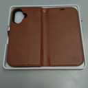 OCASE for iPhone 16 Case Detachable Wallet Case with Card Holder, 2 in 1 Pu Leather Flip Folio with RFID Blocking Stand Wrist Strap Shockproof Phone Cover 6.1 Inch 2024, Brown