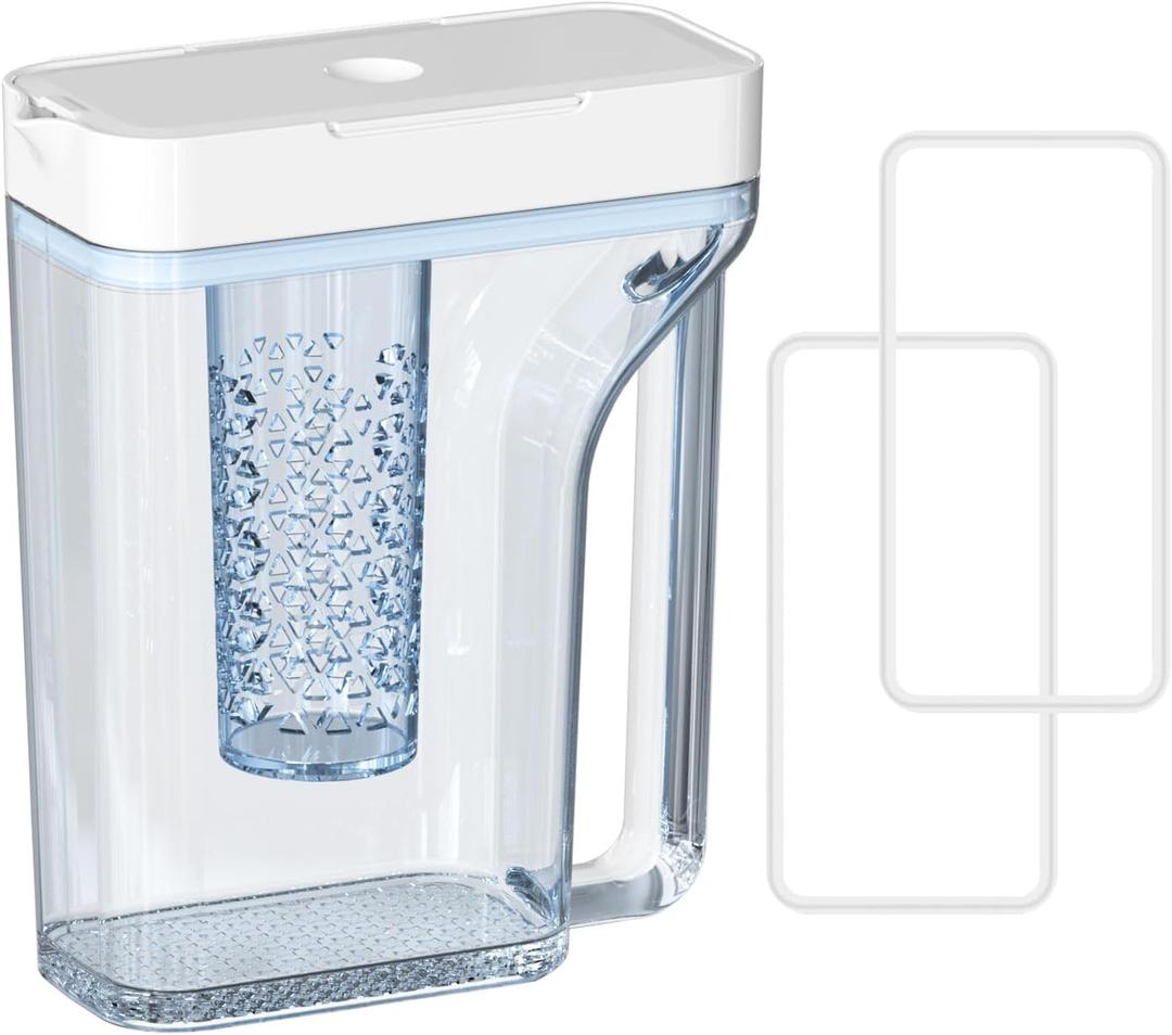 DA97-17395A Refrigerator Water Reservoir Pitcher Compatible with Samsung Fridge Water Pitcher for Fridge Door Replacement No Leak RF23M8570SR, RF23M8590SG, RF23M8090SR