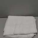 Home Brilliant White Curtains Semi Sheer Curtain Panels Stripes Window Treatments for Bedroom Living Room, 2 Panels, 54" x 72 inches Long