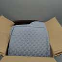 EUHAMS King Size Bed Wedge Pillow - Bed Gap Filler Mattress Wedge Headboard Pillow Close The Gap 0-7" Between Your Headboard and Mattress or Wall for Sleeping Backrest Pillow (76"x10"x6" Gray)