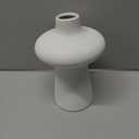 HD Designs 7.8 Inch Ceramic Vase White