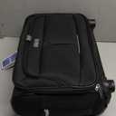 Lekebobor Rolling Laptop Bag Rolling Laptop Briefcase on Wheels for Women Fits Up to 15.6Inch computer Bags Water Resistant for Work Travel and Business, Black L