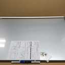 ARCOBIS Dry Erase Calendar for Wall, 36" x 24" Magnetic Monthly White Board Calendar Dry Erase, Hanging Whiteboard Planner for School, Home, Office, Black Frame