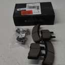 Front Ceramic Disc Brake Pads Set for Chevy Express 1500 96-02, Blazer 92-94, C1500 88-99, C1500 Suburban 92-99, C2500 88-00, Astro 90-02, Cadillac Escalade 99-00, 4PCS(With Hardware)