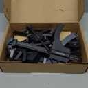 Amazon Basics 6-Piece Trigger Clamp Set, 2 Pack of 4-inch, 4 Pack of 6-inch, Black/Grey