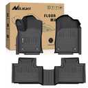 Nilight TPE Floor Mats for Dodge Durango Jeep Grand Cherokee 2016 2017 2018 2019 2020 2021 2022 2023,All Weather Custom Fit Heavy Duty Floor Liners
