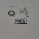 RUISHINE Battery Operated LED Strip Lights 20ft, Battery Powered LED Strip Lights for Bedroom Color Changing APP Remote, USB Led Lights for TV, Room, Kitchen, Party