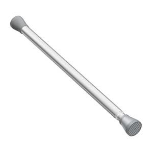 AIZESI Tension Curtain Rod Adjustable Spring Tension Rods for Windows 28 to 48 Inch, No Drilling, 7/8" Diameter, White Curtain Rod, Small Shower Curtain Rod for Bathroom, Doorway, Closet, Kitchen