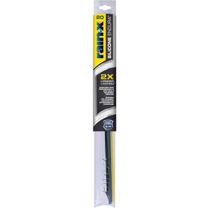 Rain-X 830120 Silicone Endura Wiper Blades, 20 Inch Windshield Wipers (Pack of 1), Automotive Replacement Windshield Wiper Blades With Two Times Longer-Lasting Resilient Silicone Rubber Squeegee