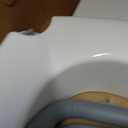 Bemis Rise 4.5" Raised Toilet Seat with Support Handles, Hinges Never Loosen, Fits Round and Elongated