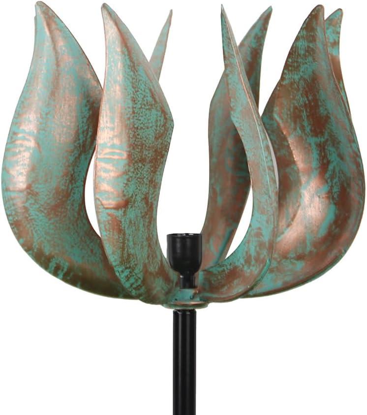 Viveta Wind Spinners Outdoor - 360 Degrees Swivel Kinetic Wind Spinner- Metal Wind Sculptures & Spinners for Outdoor Yard Lawn Garden