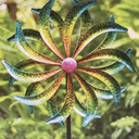 Metal Wind Spinner Kinetic Outdoor Lawn Garden Decor Patio Stake Yard Windmill