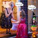MIAODAM Halloween Toys: Skeleton & Talking Cactus, Singing Pumpkin with Halloween Songs, Glowing Skeleton Decor