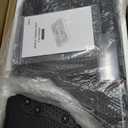 Shake Plate Vibration Exercise Machine for Lymphatic Drainage Massager & Weight Loss, 400 lbs Capacity Whole Body Vibrating Plate Workout for Women and Men (Bright Black)