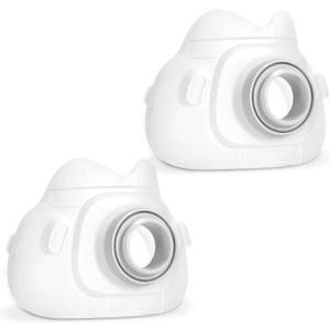 Timok Silicone Cushion for AirFit F40 Full Face Mask(2 Packs), Reliable Seal & Comfortable Fit with Original F40 Frame(M)