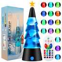 LampGreen Liquid Motion Lamps, Christmas Lamp with Remote, 15 Color Changing LED Night Light for Kids & Adults Christmas, Bedroom, Living Room Gift