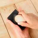 24 Pcs Sanding Sponge 120 Grit, Washable & Reusable Sanding Blocks for Wood, Metal, Drywall, Glazing, Wet Dry Sandpaper for Smooth Finishing