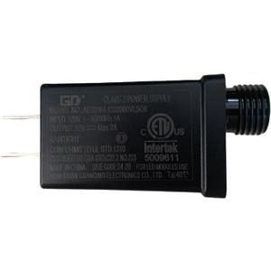 Christmas Inflatable Plug Replacement 2A, Plug for 8-12 ft Christmas Blow Up 12V Class 2 Power Unit Transformer US Plug for Xmas Inflatable for 1.2A 1.5A Blower