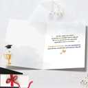 3 x Graduation Card for Grandson, Congrats Grad Grandson Gifts Card for High School, College, University, 2026 Graduation Party