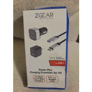 ZGEAR 3PC HIGH POWER CAR/WALL TYPE C CBL