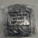 Funrous 24 Pack Iron Baluster Shoes Stair Flat Shoe with Screw for 1/2 Inch, Square Iron Balusters Wrought Spindles for Staircase Slant Shoes with Screw, Satin Black