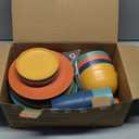 Homienly 40-Piece Premium Wheat Straw Dinnerware Sets, Service for 8, Unbreakable Plates and Bowls Set - Cups Sets, Dinner Plates, Bowls for Kitchen,Dishwasher and Microwave Safe Dishes Set - Multi