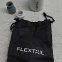 FLEXTAILGEAR Portable Air Pump with Camping Lantern Tiny Pump 2X 4kPa Air Pump for Inflatables Rechargeable Air Mattress Pump with Magnetic Design for Sleeping Pads, Pool Floats, Swimming Rings(White)