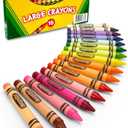Crayola Large Crayons, Classic Colors, 16 Count