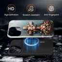 Case for iPhone 15 Pro Max, Magnetic Hybrid Shockproof Protective Phone Case with MagSafe Compatible Design, Floral Cross