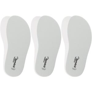Knixmax 2 Pairs Insoles for Crocs Clog, Comfort Thin Replacement Innersoles for Men Women, Wide Fit Shoe Inserts for Birkenstock Mules Sneakers Flats Water Sandals Garden Nurse Clogs (3 Pairs: Grey)