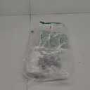 FairySandy 100 Pcs Traveling Bottles with Keychain 2oz Clear Keychain Bottle Plastic Keychain Empty Refillable Liquid Packing Container Squeeze Plastic Bottle with Lid for Liquid Cream (Rectangle)