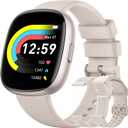 Fitness Trackers for Men Smart watch: Fitness Tracker with Blutooth Call 24/7 Heart Rate SpO2 Sleep Monitor IP68 Waterproof 120+ Sport Mode Activity Trackers Compatible iPhone Android Phones (3 Bands) (Gray)