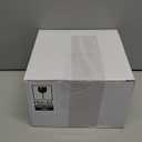 Patelai 4 Pieces Sugar Bowl Acrylic Clear Sugar Bowl with Lid and Salt Spoon Storage Jar with Airtight Lid for Salt, Tea, Spices, Herbs, Condiments(13 oz)