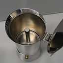 Ilsa Stainless Steel 6 Cup Stovetop Espresso Maker