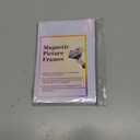 YixangDD 15 Pack Magnetic Picture Frame, 4 x 6 Inches Fridge Magnetic Photo Frames, Magnetic Photo Frames for Refrigerator, Home, School, Office (White)