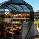 e.share 70% Sun Shade Cloth, Frost Guard & Windbreak Garden Net, 20x30 FT
