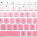 Keyboard Skin Compatible for HP Laptop 15.6 inch Spectre x360 15-CH011DX, 2018 Flagship HP 15-ay191ms, HP Envy X360 2-in-1 15M, HP 15-CB 15-CC/CD 15-BW/BS, 17.3" HP Envy 17-BS/BW Series -Ombre Pink
