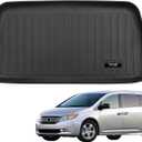Custom for 2011-2017 Honda Odyssey Cargo Mats Trunk Liner All Weather TPE Protection Mat Accessories (for 2011-2017 Honda Odyssey)
