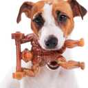 Bacon Flavor Gorilla Dog Chew Toy for Medium & Large Breed Dogs, Indestructible Durable Long Lasting 100% Nylon Dog Chew Toy for Aggressive Chewers - Dogs Toys to Keep Them Busy