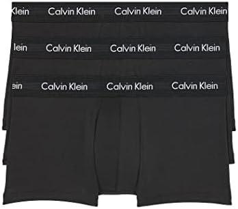 Calvin Klein Men's Cotton Stretch 3-Pack Low Rise Trunks
