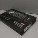 Wireless Keyboard and Mouse Combo, 2.4G Full Size Wave Keys Ergonomic Keyboard with Wrist Rest and 3-Level DPI Adjustable Wireless Ergonomic Mouse for Windows, Mac OS Desktop/Laptop/PC(Black)