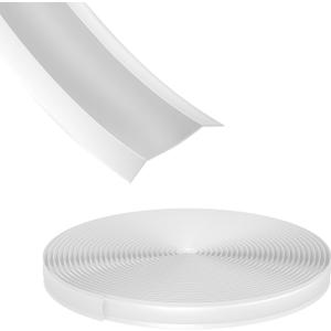 RV Trim molding Screw Cover, 3/4-inch Wide White Vinyl RV Trim for RVs, Campers and Travel Trailers(25 FT)