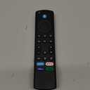 Replacement Remote for All Fire Series, TV Stick (HD, 4K, 4K Max, Lite), TV Cube and Omni, Insignia, Toshiba, Smart TVs, with Voice Control