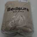 Bedsure Cotton Duvet Cover Set - 100% Cotton Waffle Weave Khaki Duvet Cover California King Size, GentleSoft and Breathable Cal King Tan Bedding Set for All Season, 3 Pieces, 104"x98"