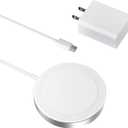 Qi2 Wireless Charging Pad, Minthouz Wireless Charger with 20W Power Adapter, Magnetic Wireless Charger Fast Charging for iPhone 16/15/14/13/12 Series, Airpods 2/3/Pro and More Qi-Enabled Devices