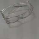 Stoggles Square Z87.2 Certified Polycarbonate Small Fit Safety Glasses, Scratch & Shatter-Proof, Blue-Light & UV Blocking Lens, Top & Side Shields, Anti-Fog Dip Coated, Protective & Stylish Eyewear (Clear)