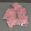 Pink Ribbon Bow Hanging Garland for Baby Shower Pink Bow Party Decorations Girls Bow Birthday Decoration Tying The Knot Bridal Shower Party Room Dcor 6pcs