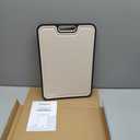 Titanium Cutting Board for Kitchen, Cutting Board Double Sided Food Grade, Pure Titanium/PP, Easy to Clean Large Size 1611 (Silver)